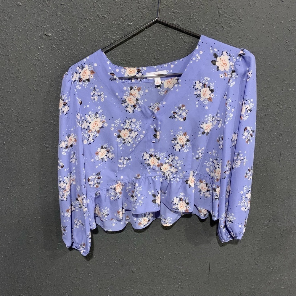 Women’s Candies Floral Crop Top